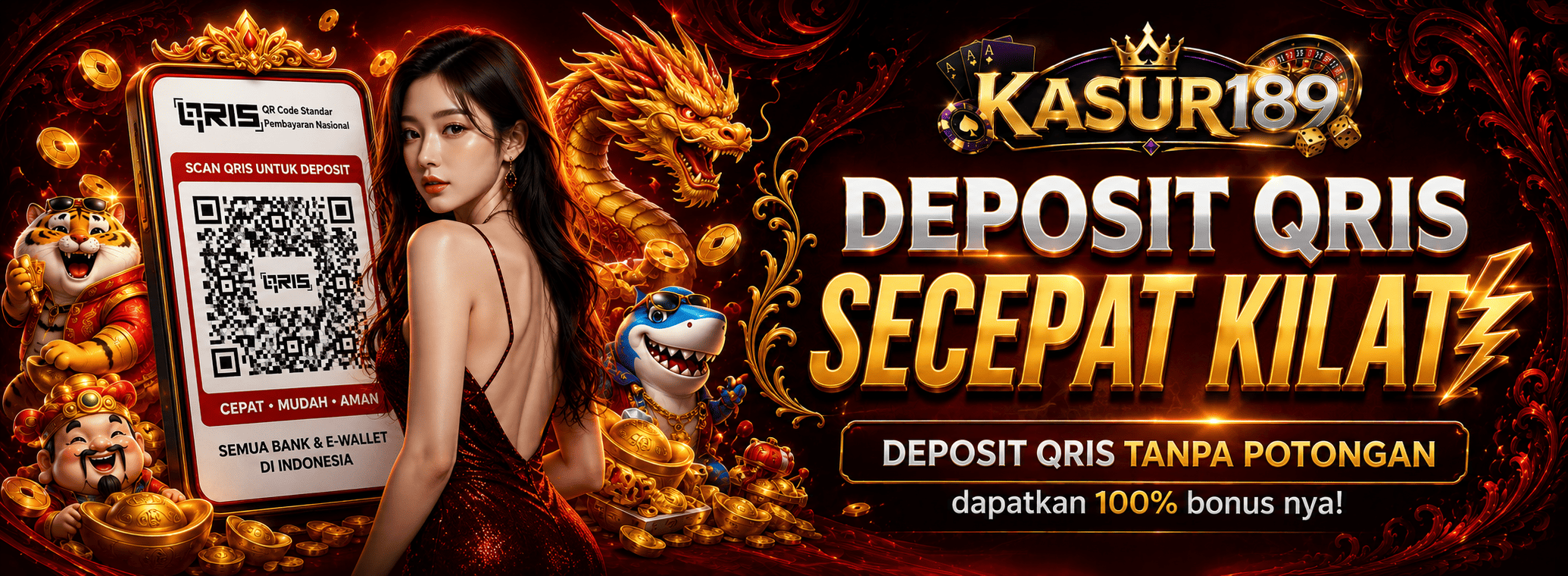 Deposit Qris Instan!